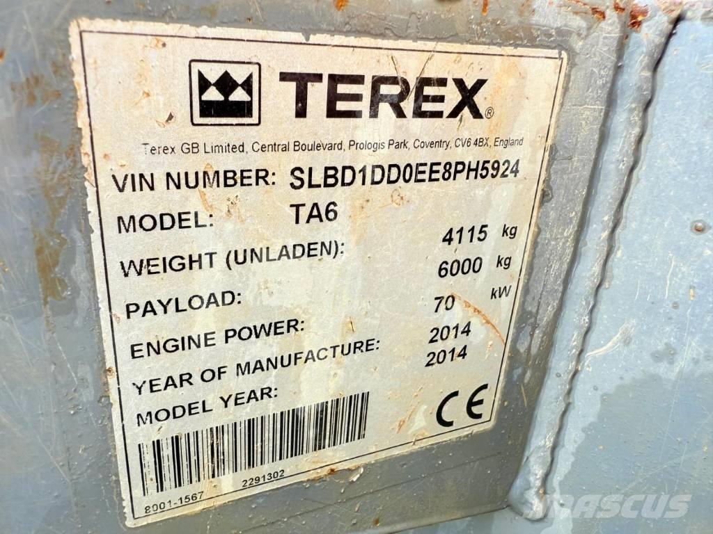 Terex TA 6 Demperi za gradilišta