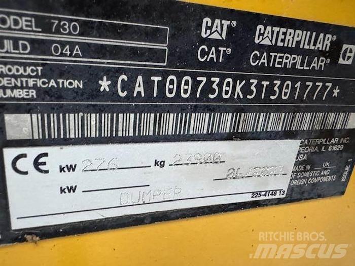 CAT 730 Zglobni demperi