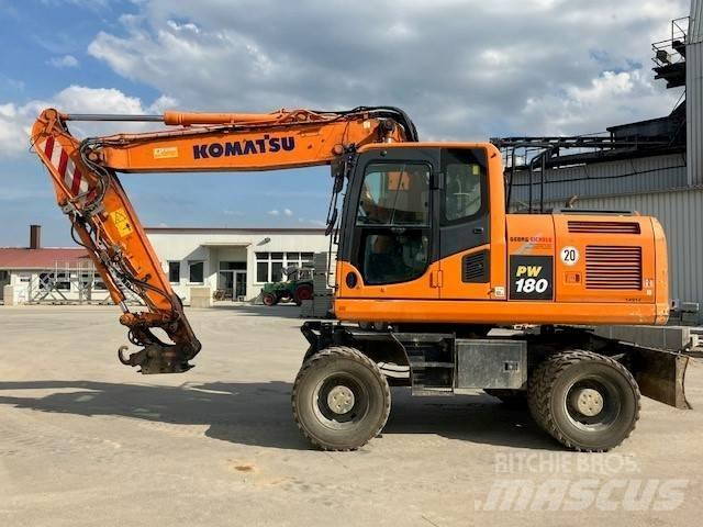 Komatsu PW 180-10 Bageri na kotačima