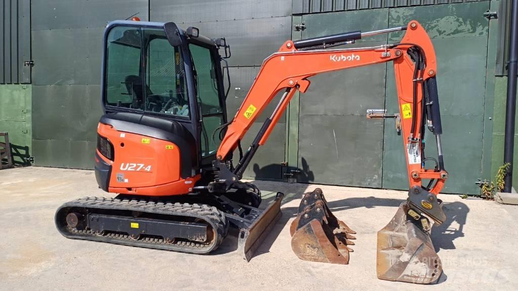 Kubota U 27-4 Mini bageri <7t