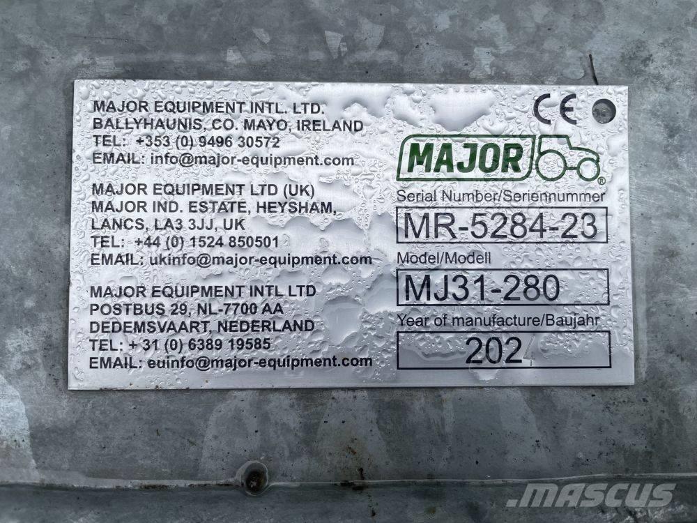 Major MJ 30 280 Kosilice za pašnjak