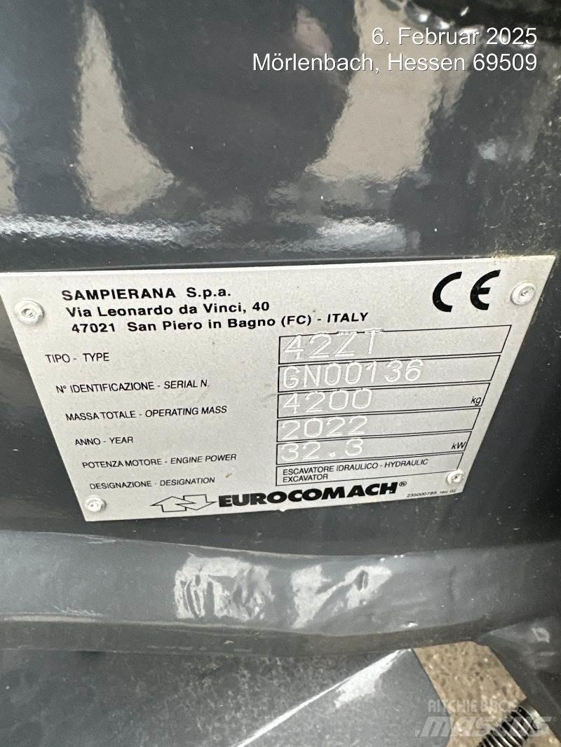 Eurocomach 42ZT Mini bageri <7t