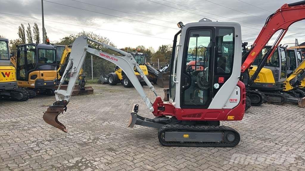 Takeuchi TB216 Mini bageri <7t