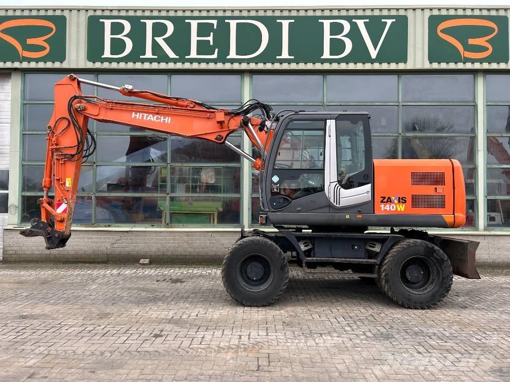 Hitachi ZX 140 W Bageri na kotačima