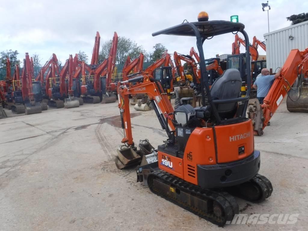 Hitachi ZX 19 U-6 Mini bageri <7t