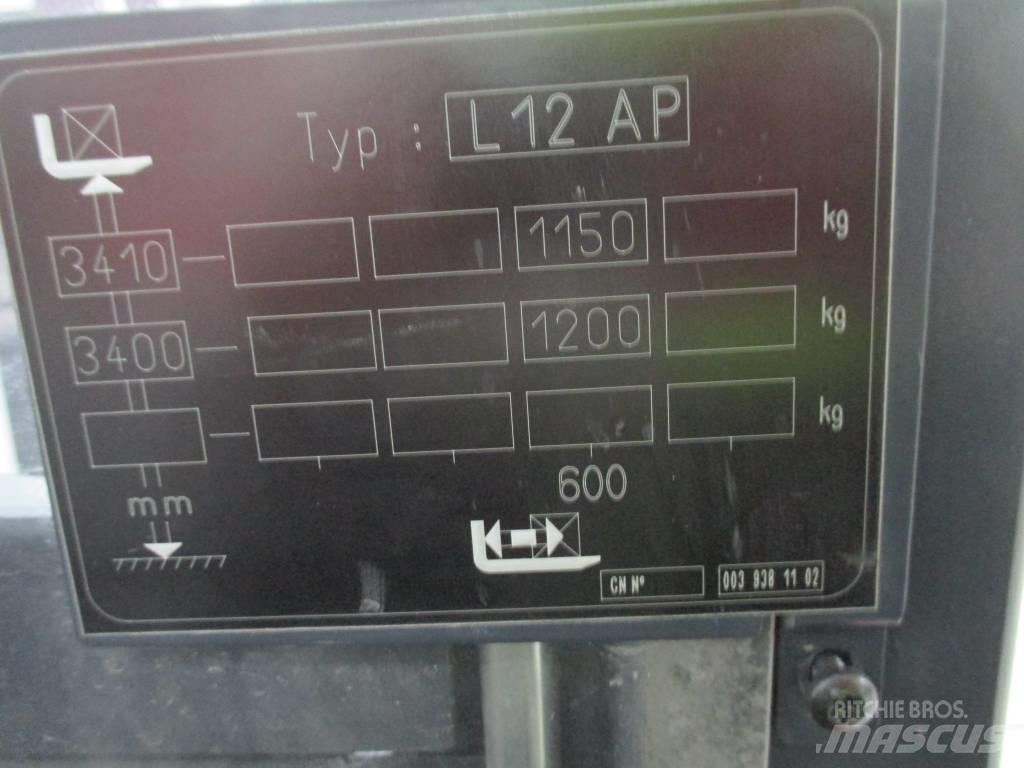 Linde L 12 AP Samopogonski ručni viličari