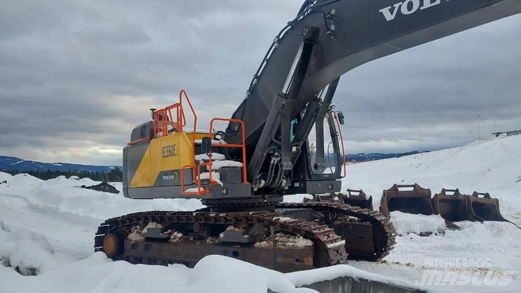 Volvo EC550EL Bageri gusjeničari