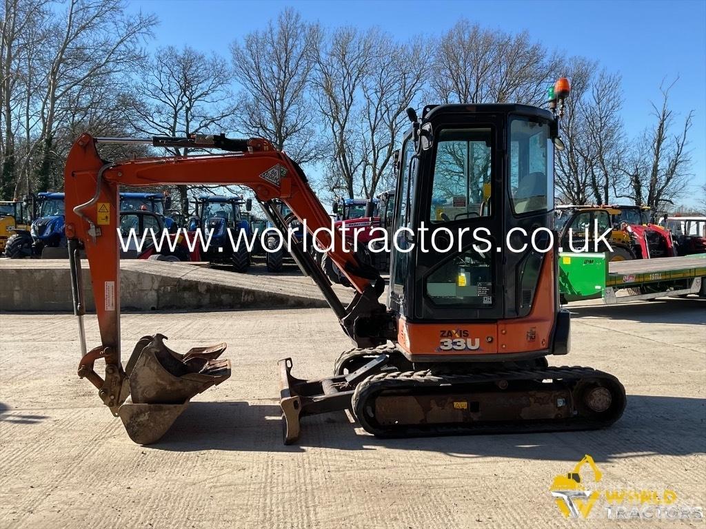 Hitachi ZX 33 U Mini bageri <7t