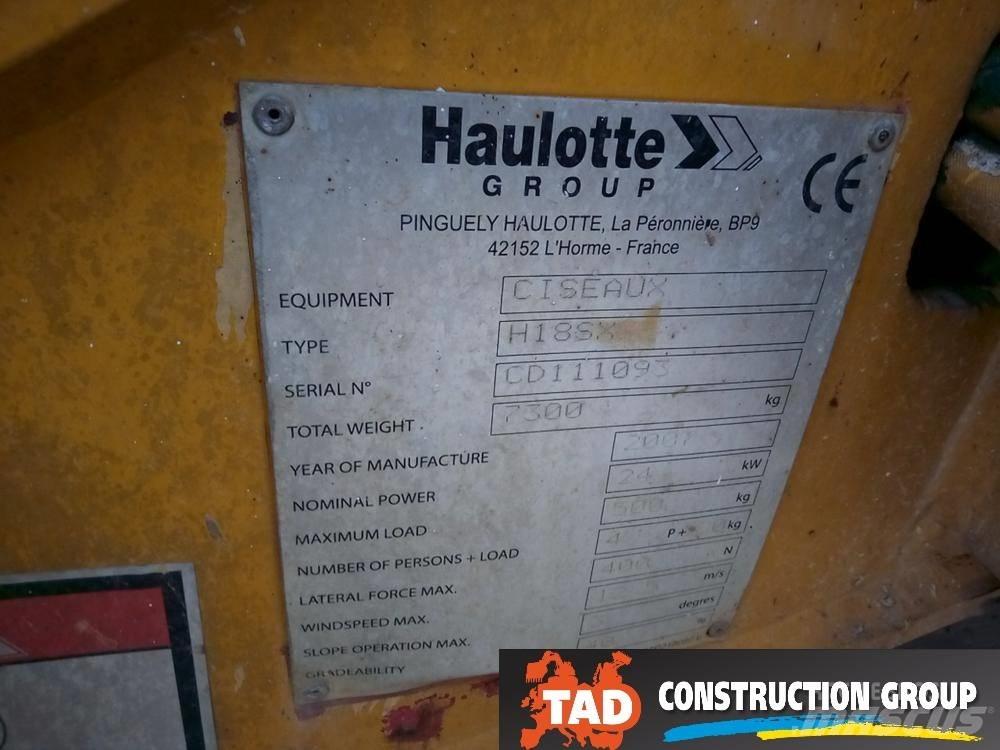 Haulotte H 18 SX Škaraste platforme