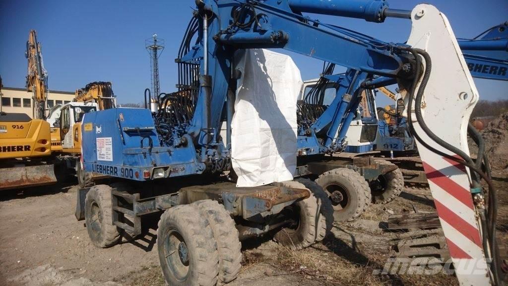 Liebherr A900-C Bageri na kotačima