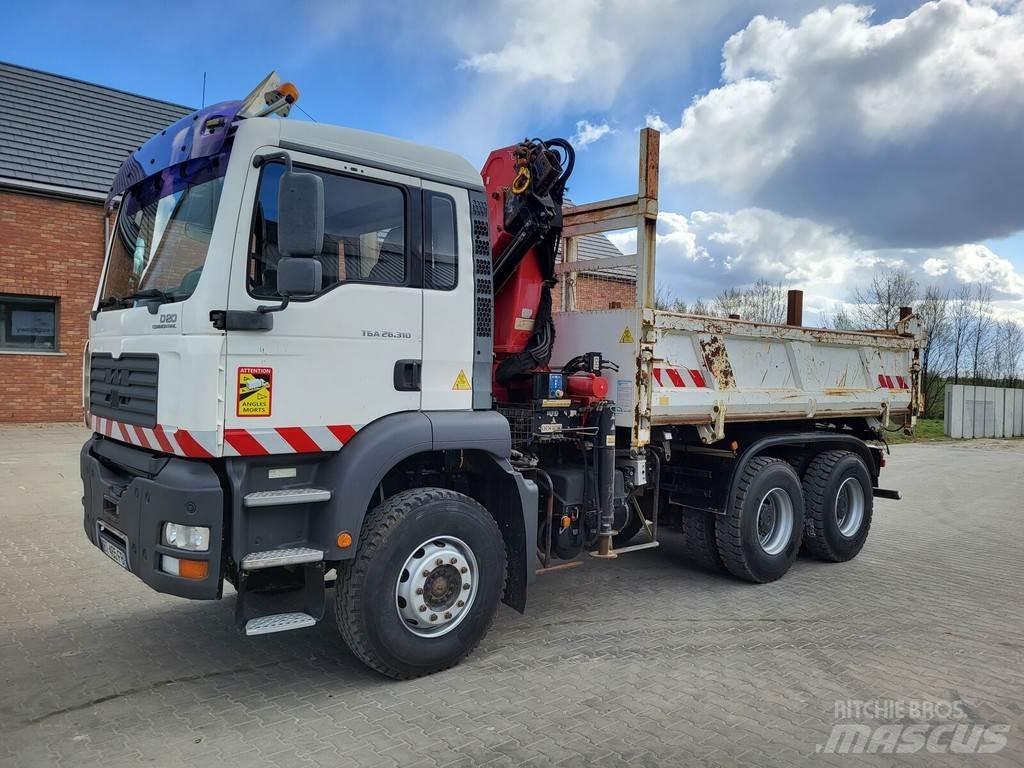 MAN TGA 26.310 Kiper kamioni