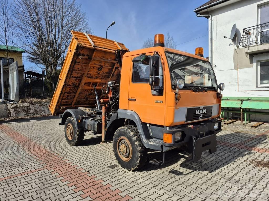 MAN 8 163 Wywrotka Kiper kamioni
