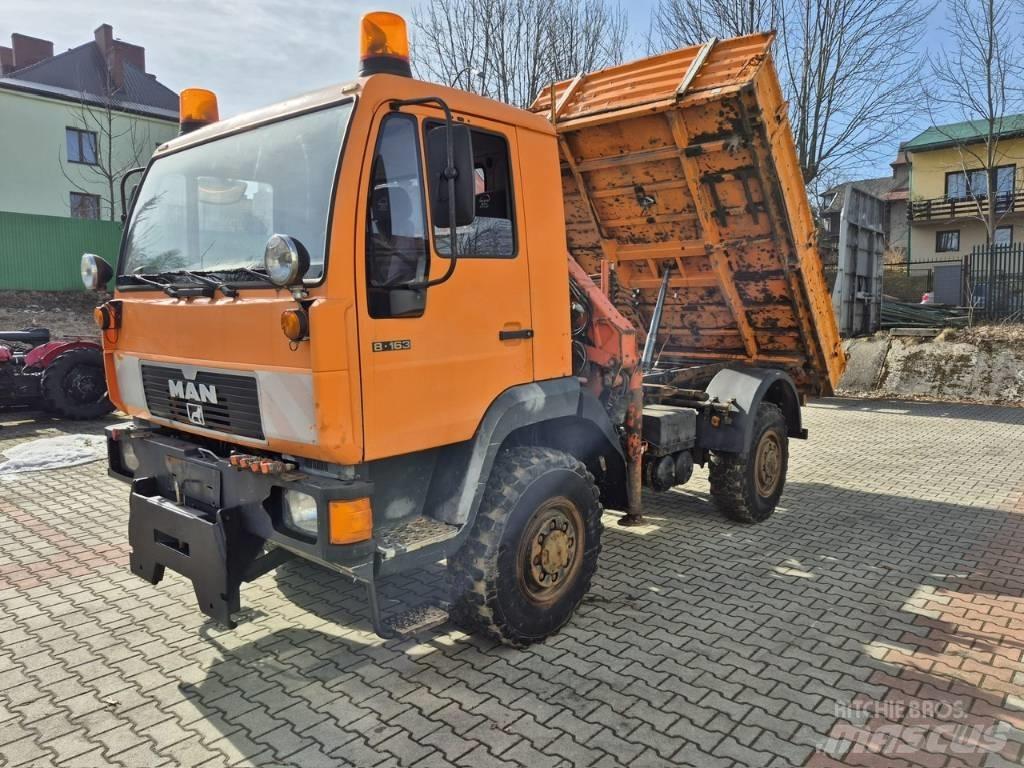 MAN 8 163 Wywrotka Kiper kamioni