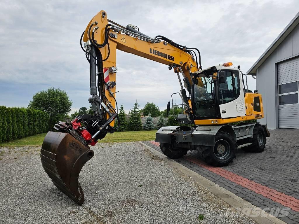 Liebherr A 916 Bageri na kotačima