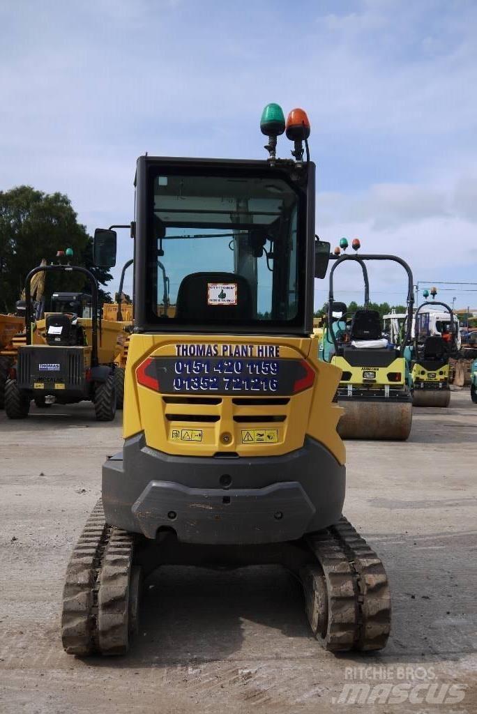 Volvo ECR 25 D Mini bageri <7t