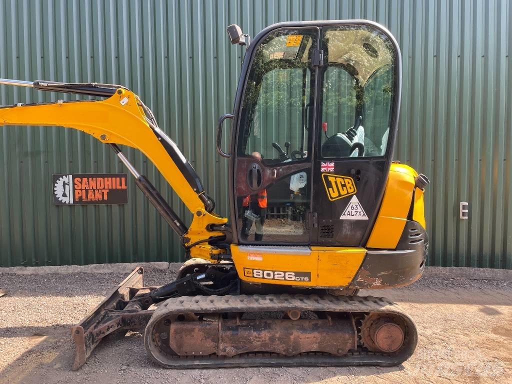 JCB 8026 CTS Mini bageri <7t