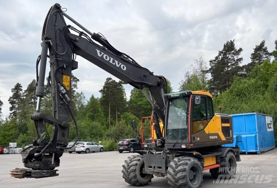 Volvo EW160E Bageri na kotačima