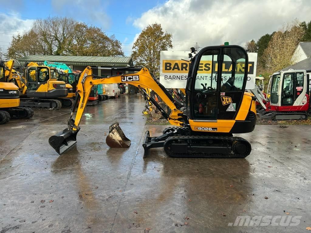 JCB 8026 CTS Mini bageri <7t