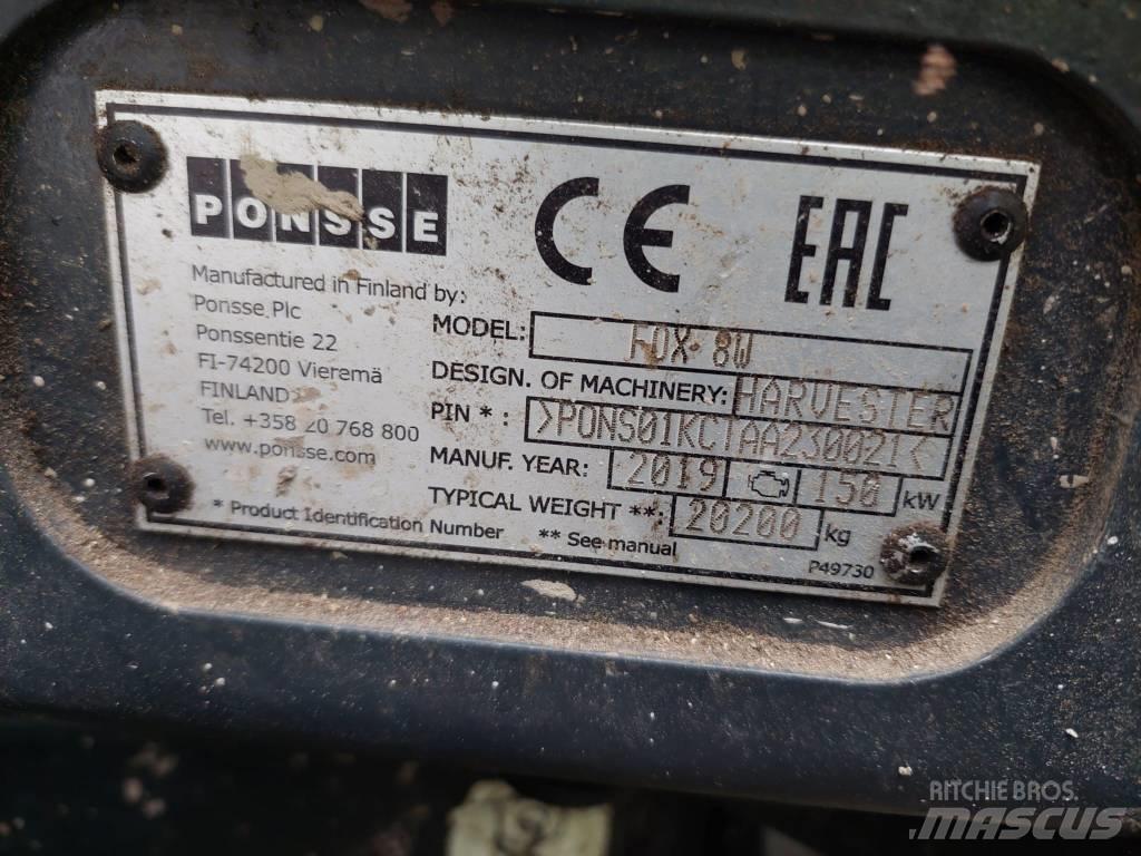 Ponsse FOX 8W Harversteri