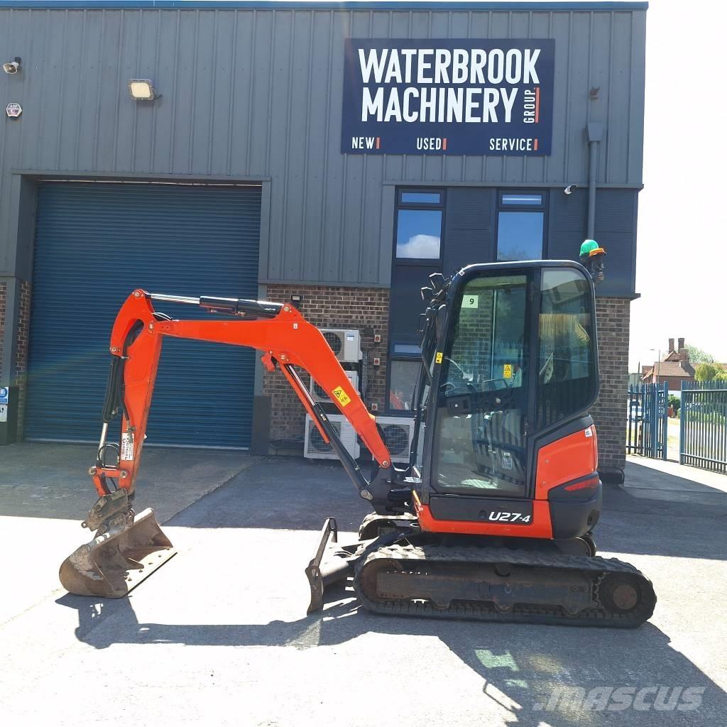 Kubota U 27-4 Mini bageri <7t