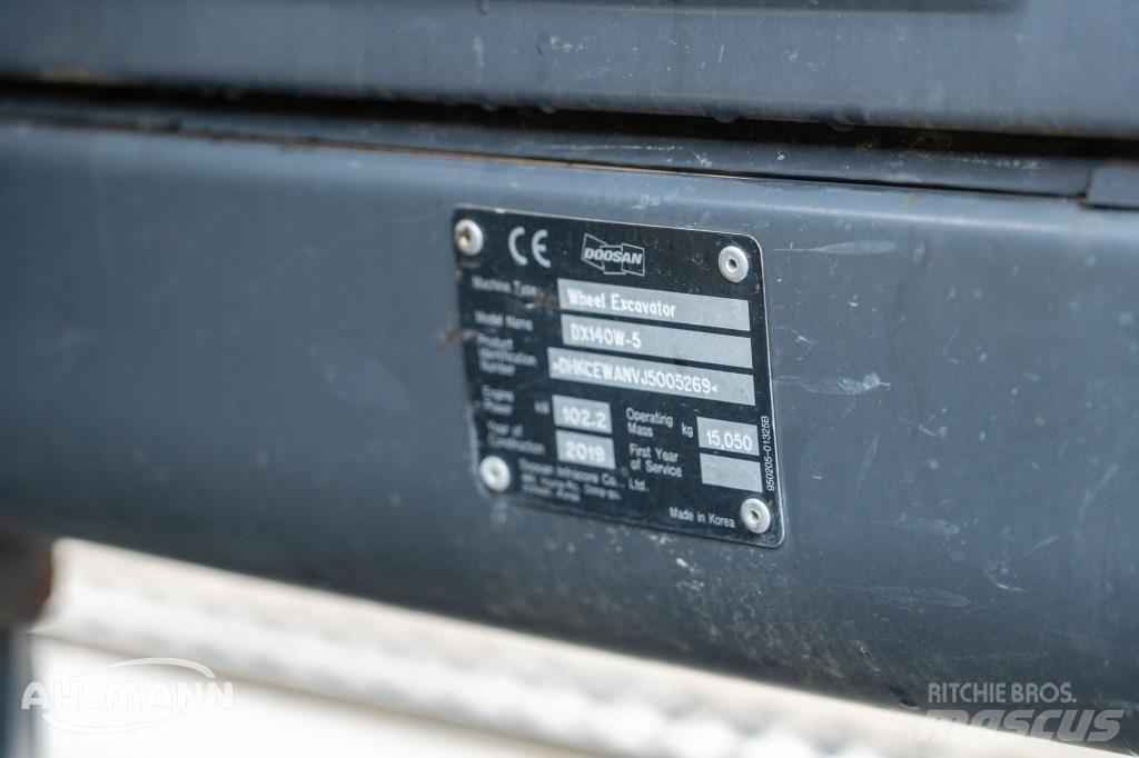 Doosan DX140W-5 Bageri na kotačima