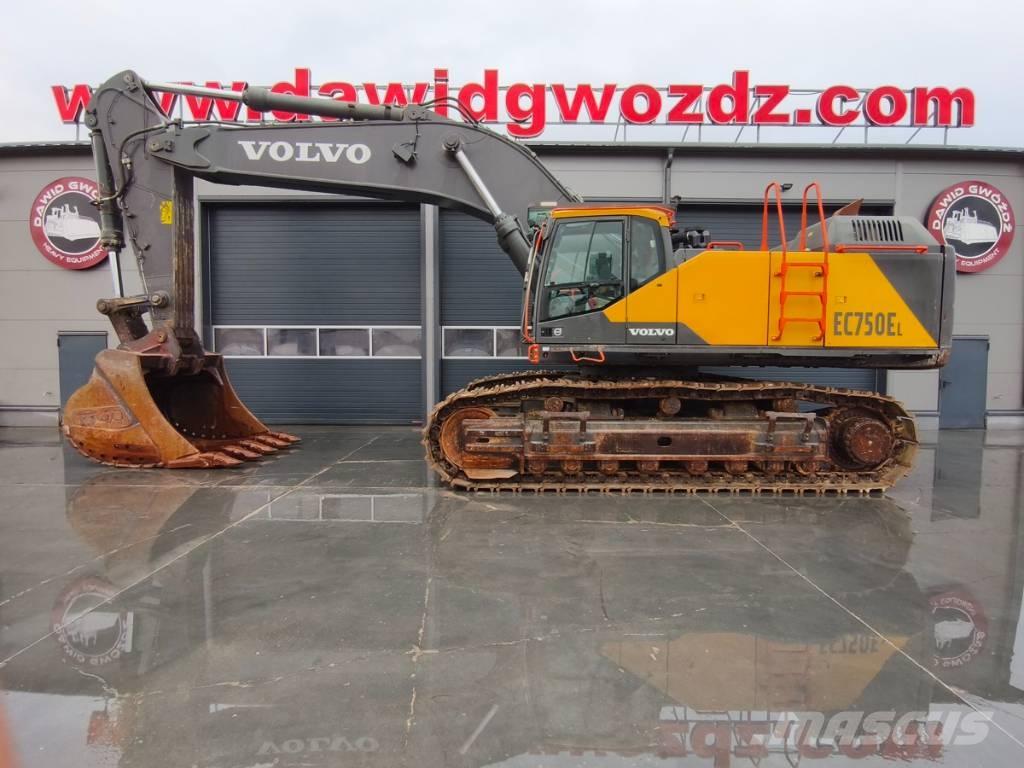 Volvo EC750EL Bageri gusjeničari