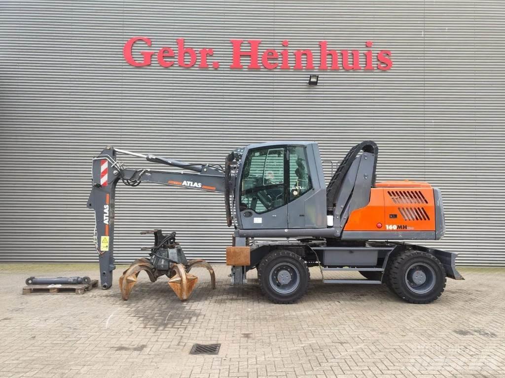 Atlas 160 MH Blue Bageri za manipuliranje materijalom / otpadom