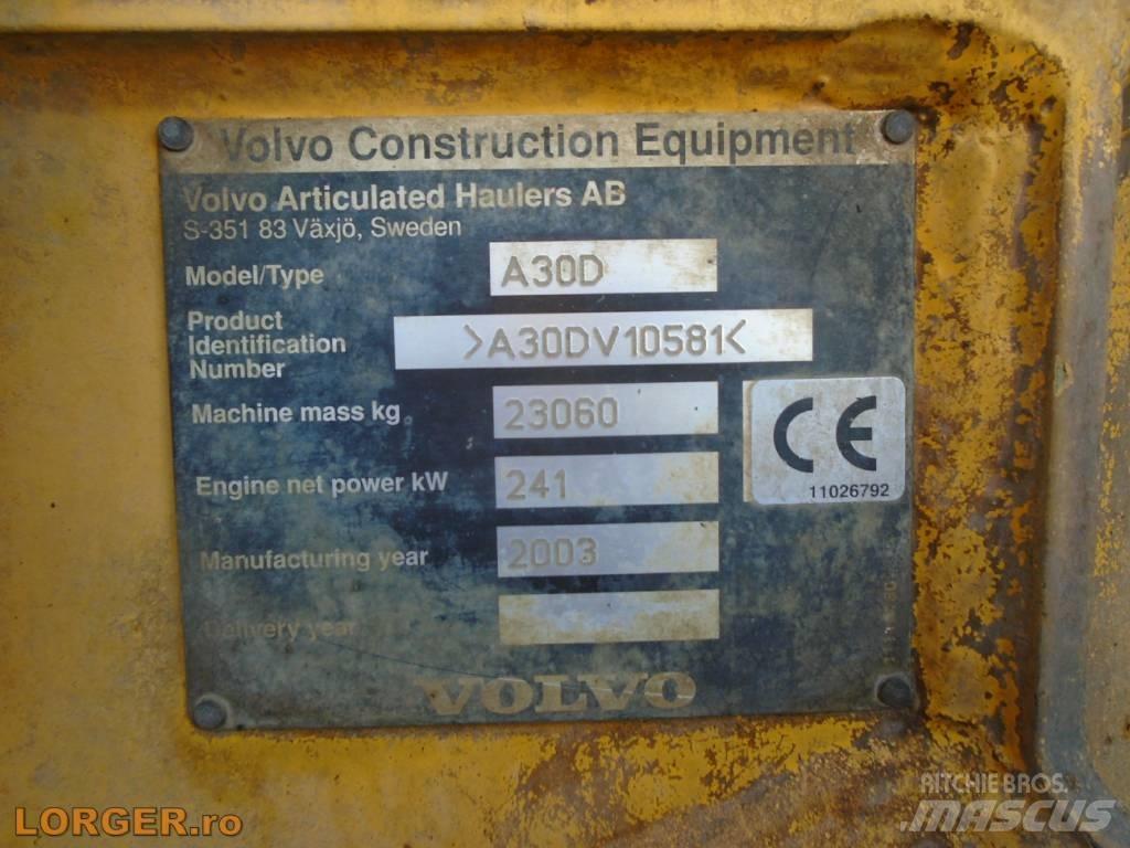 Volvo A 30 D Zglobni demperi