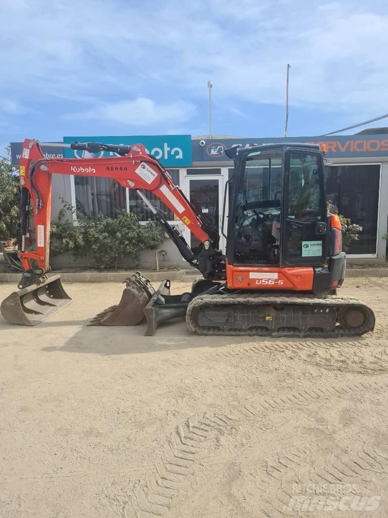 Kubota U 56-5 Mini bageri <7t