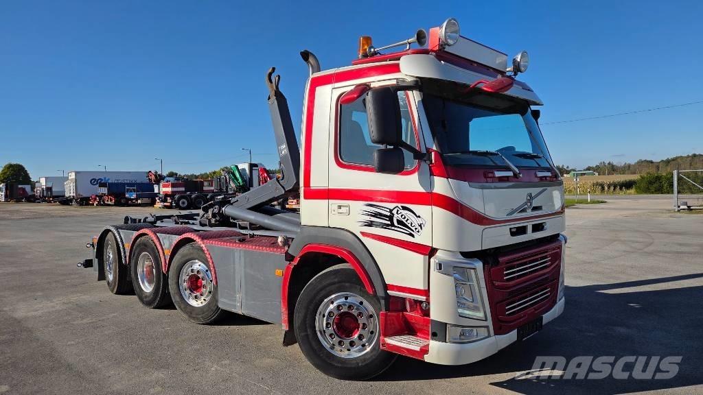 Volvo FM460 8X2*6 Rol kiper kamioni s kukama za dizanje