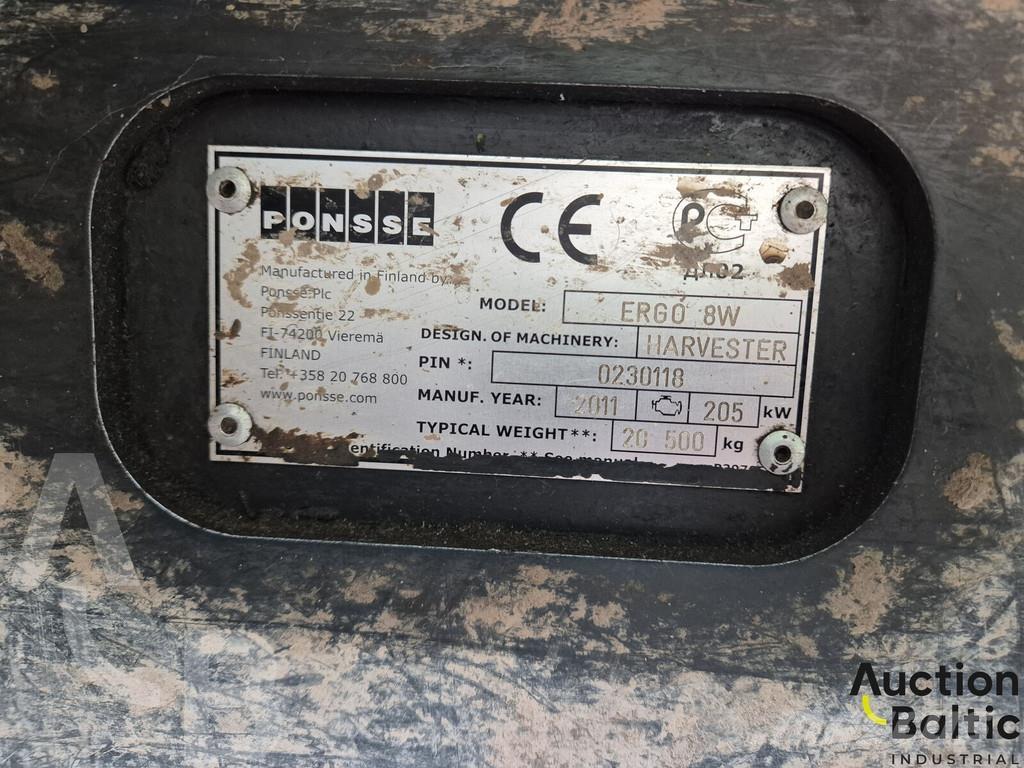 Ponsse Ergo 8W Harversteri