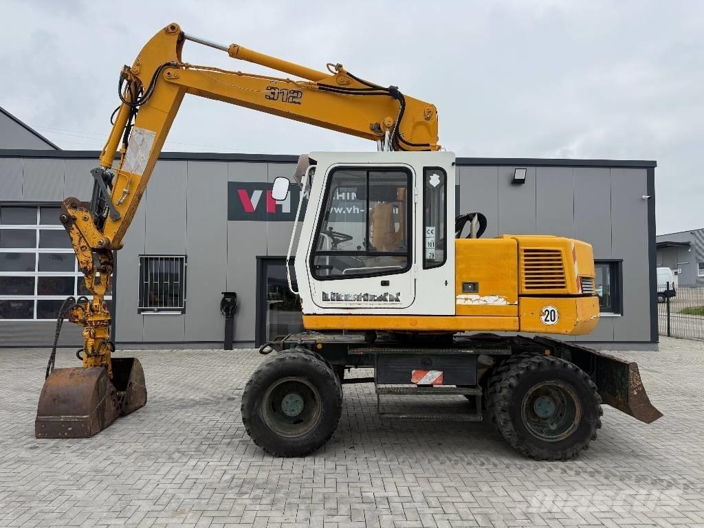Liebherr A 312 Bageri na kotačima