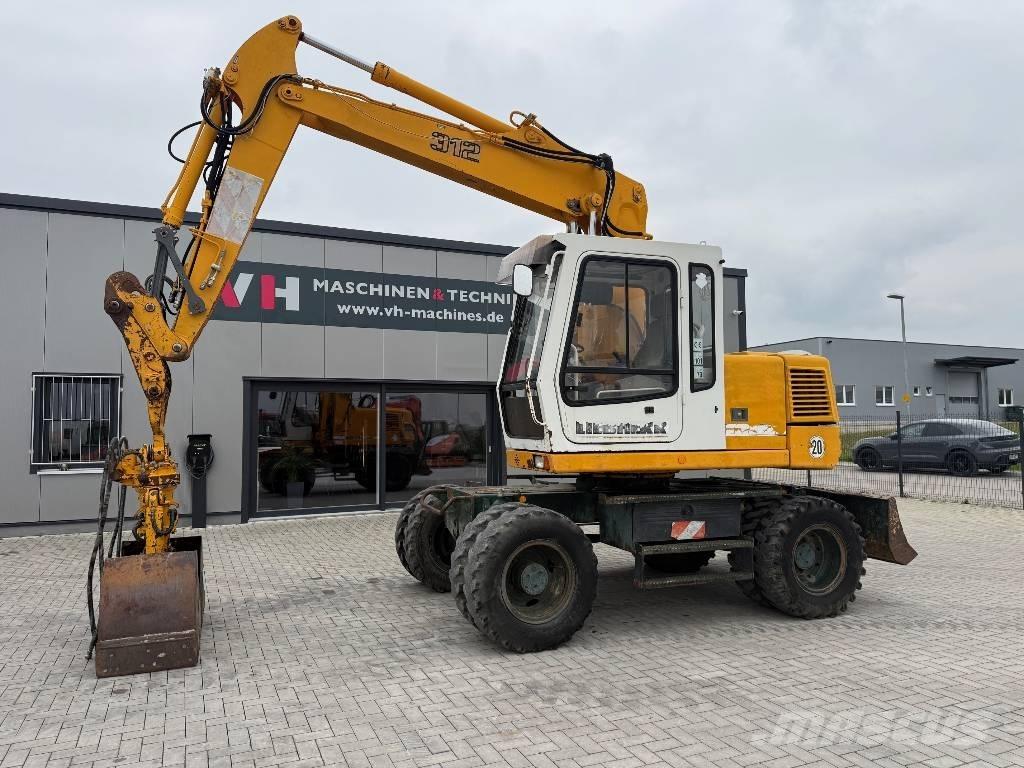 Liebherr A 312 Bageri na kotačima