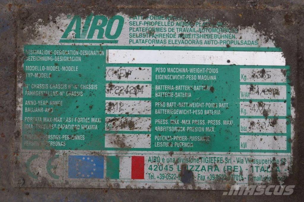 Airo X14EV Škaraste platforme