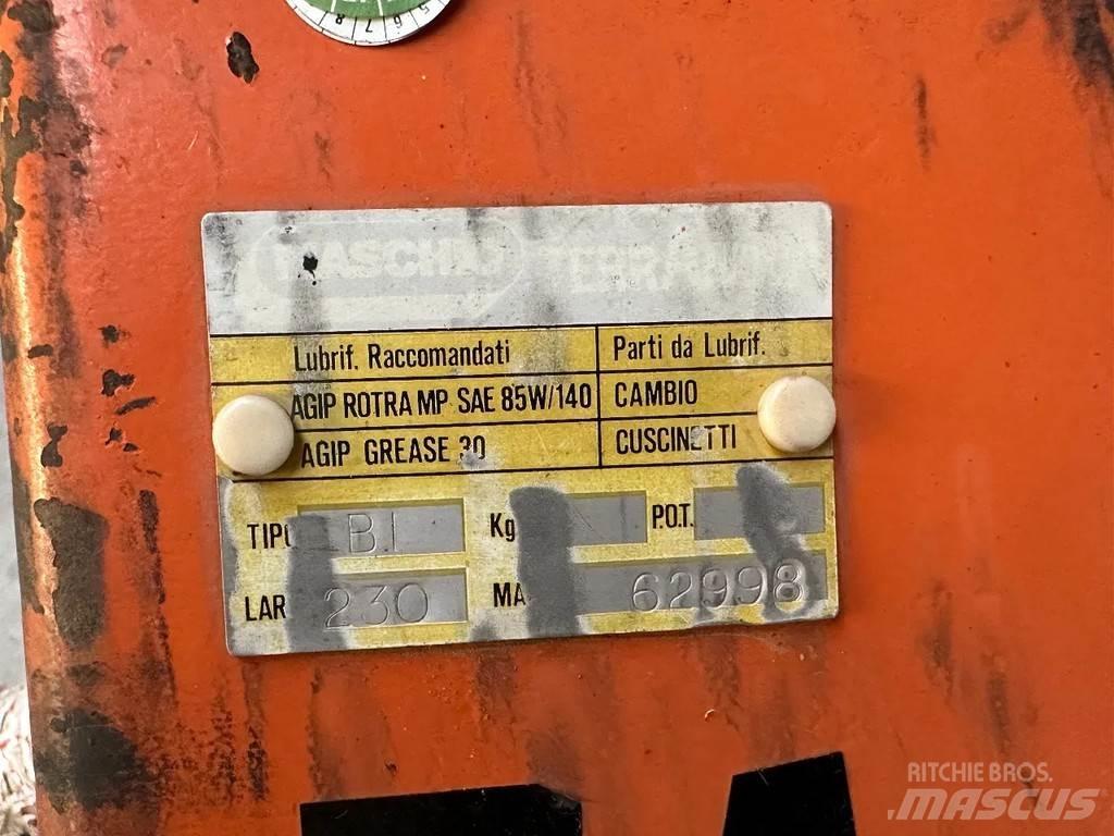 Maschio 230 Drugi strojevi i priključci za obradu zemlje
