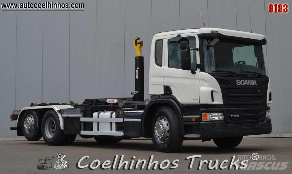 Scania P 450  // 2017 Rol kiper kamioni s kukama za dizanje