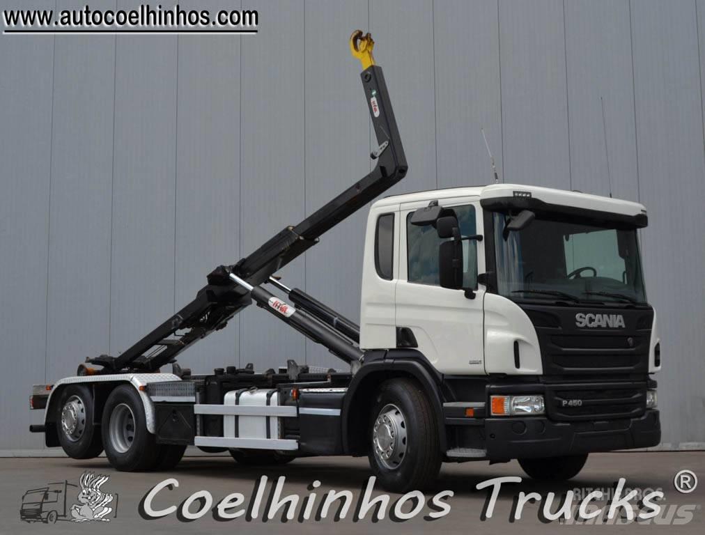 Scania P 450  // 2017 Rol kiper kamioni s kukama za dizanje