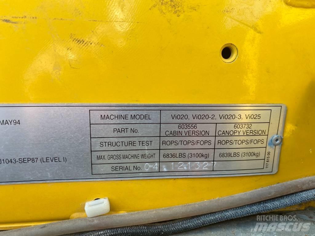 Yanmar Vio 25 Mini bageri <7t