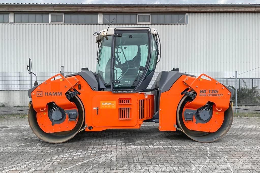 Hamm HD+ 120I VV Valjci sa dvojnim bubnjem