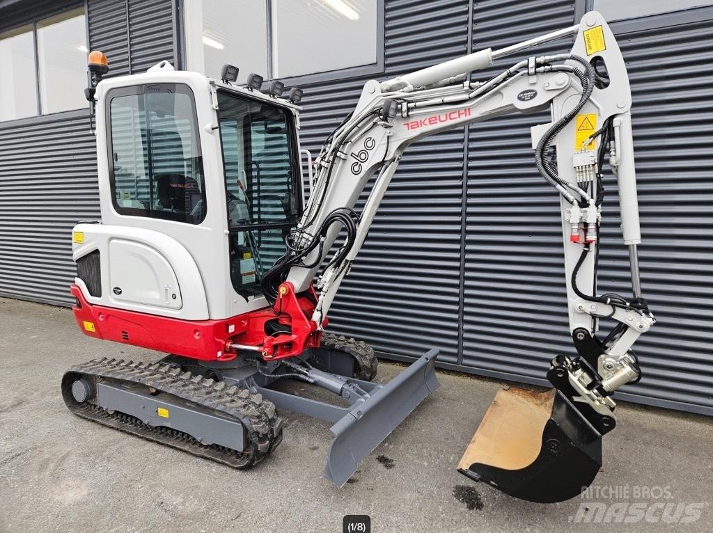 Takeuchi TB 225 Mini bageri <7t