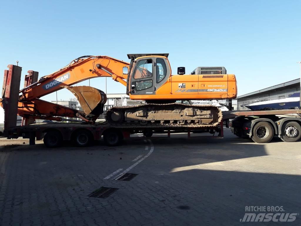 Doosan DX 340 LC Bageri gusjeničari