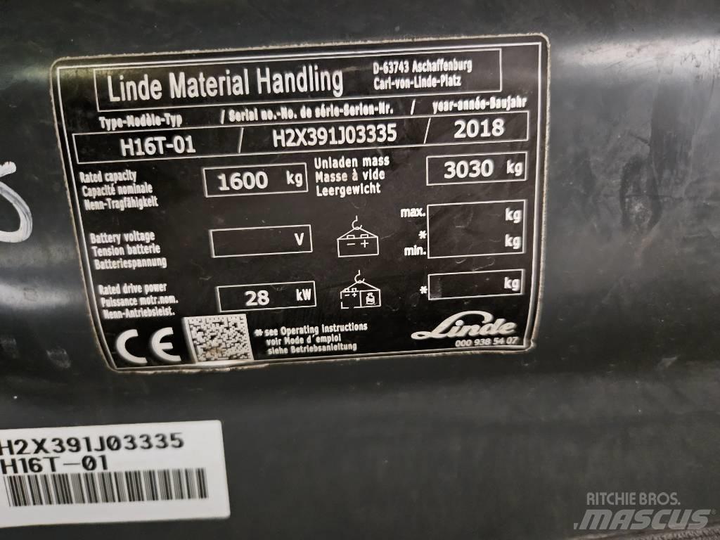Linde H16T Plinski viličari