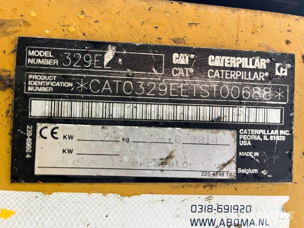 CAT 329 EL Bageri gusjeničari