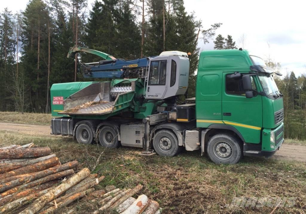 JENZ HEM 582 DQ Drobilice za drvo / čiperi