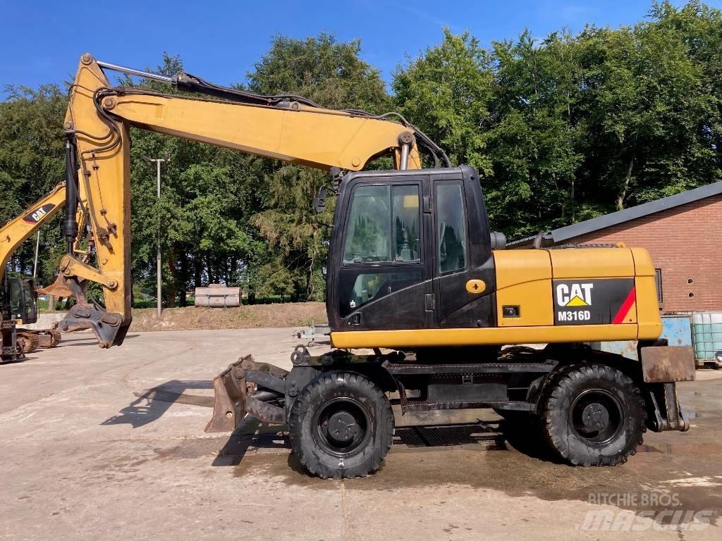 CAT M 316 D Bageri na kotačima