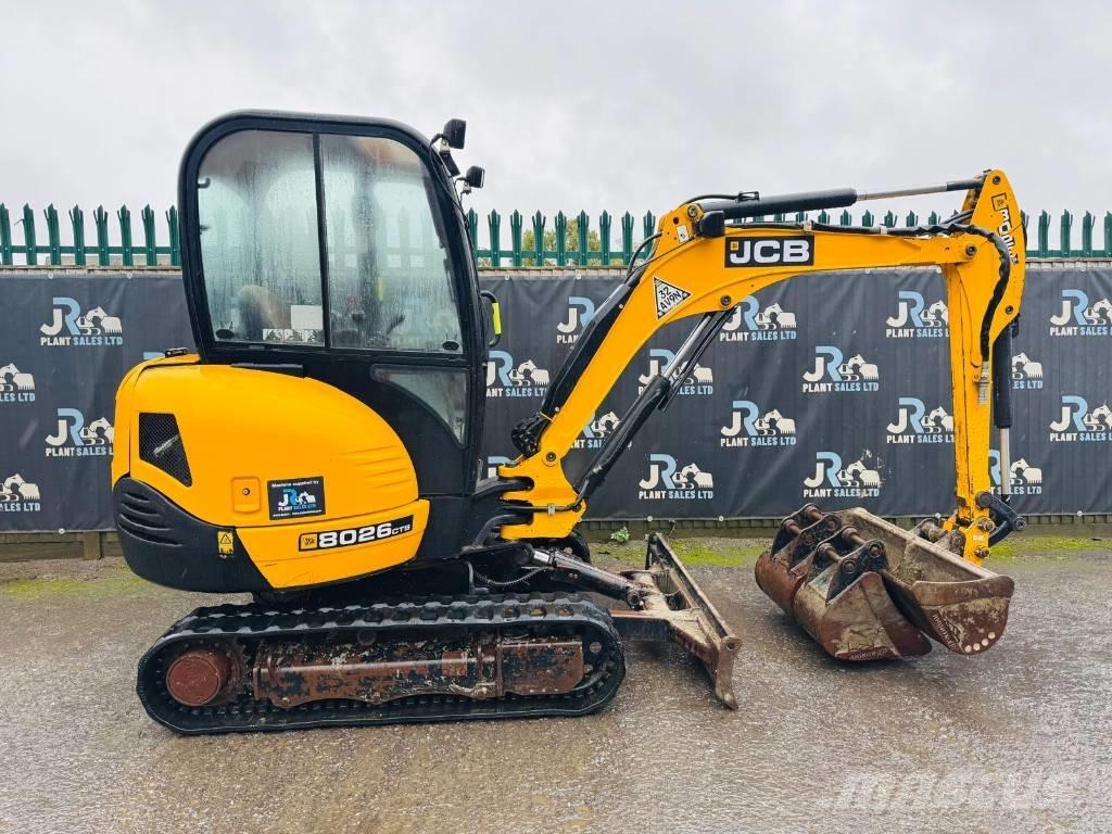 JCB 8026 CTS Mini bageri <7t