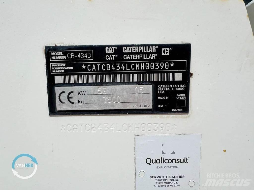 CAT CB434D Valjci sa dvojnim bubnjem