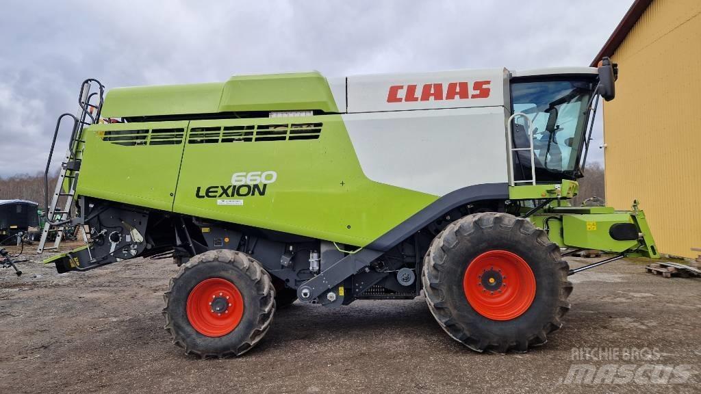 CLAAS Lexion 660 Kombajni
