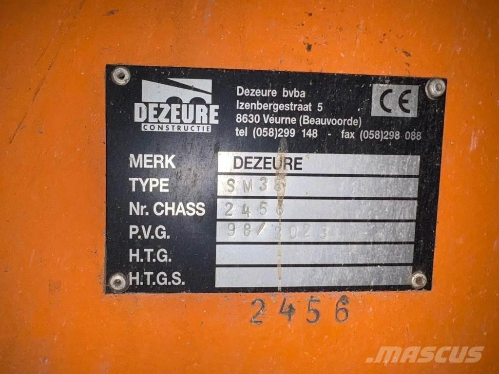 Dezeure SM38 Strojevi za krmu na vlastiti pogon