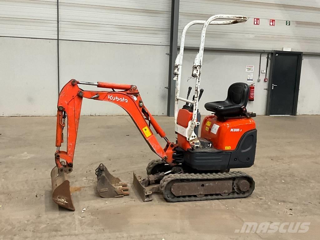 Kubota K 008-3 Mini bageri <7t